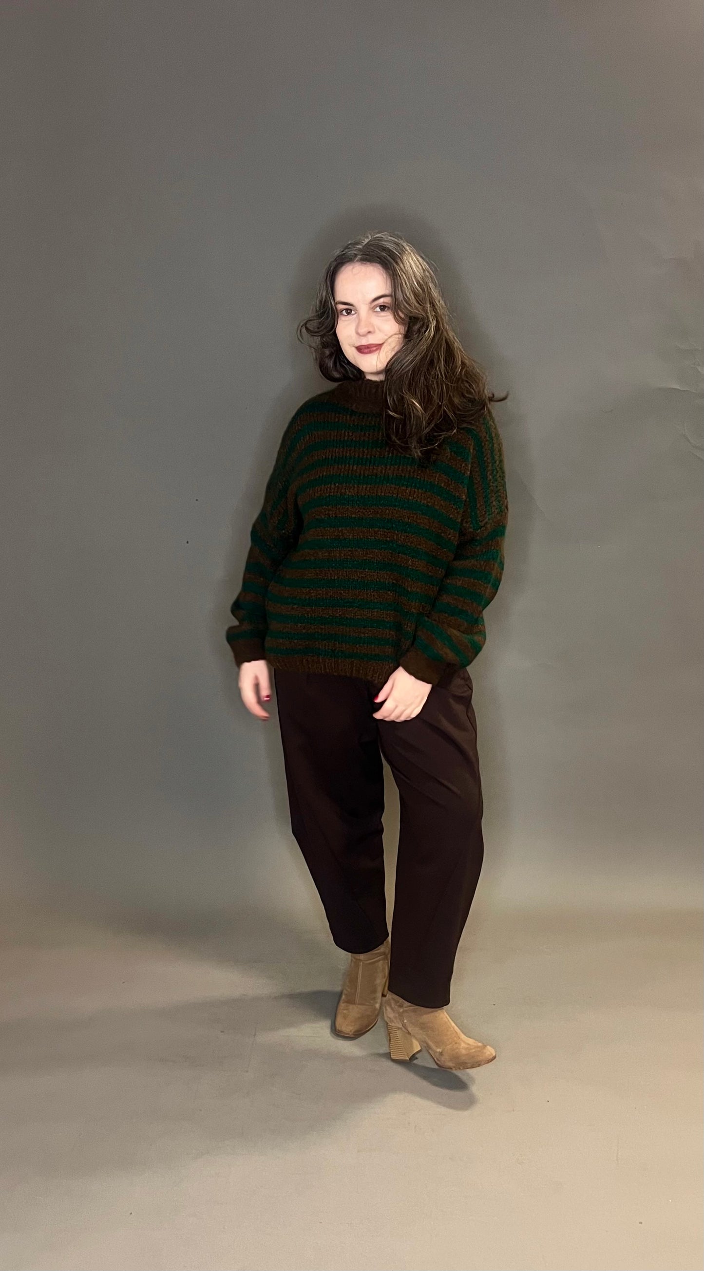 Made In Italy Chunky Striped Knits (colour options available)
