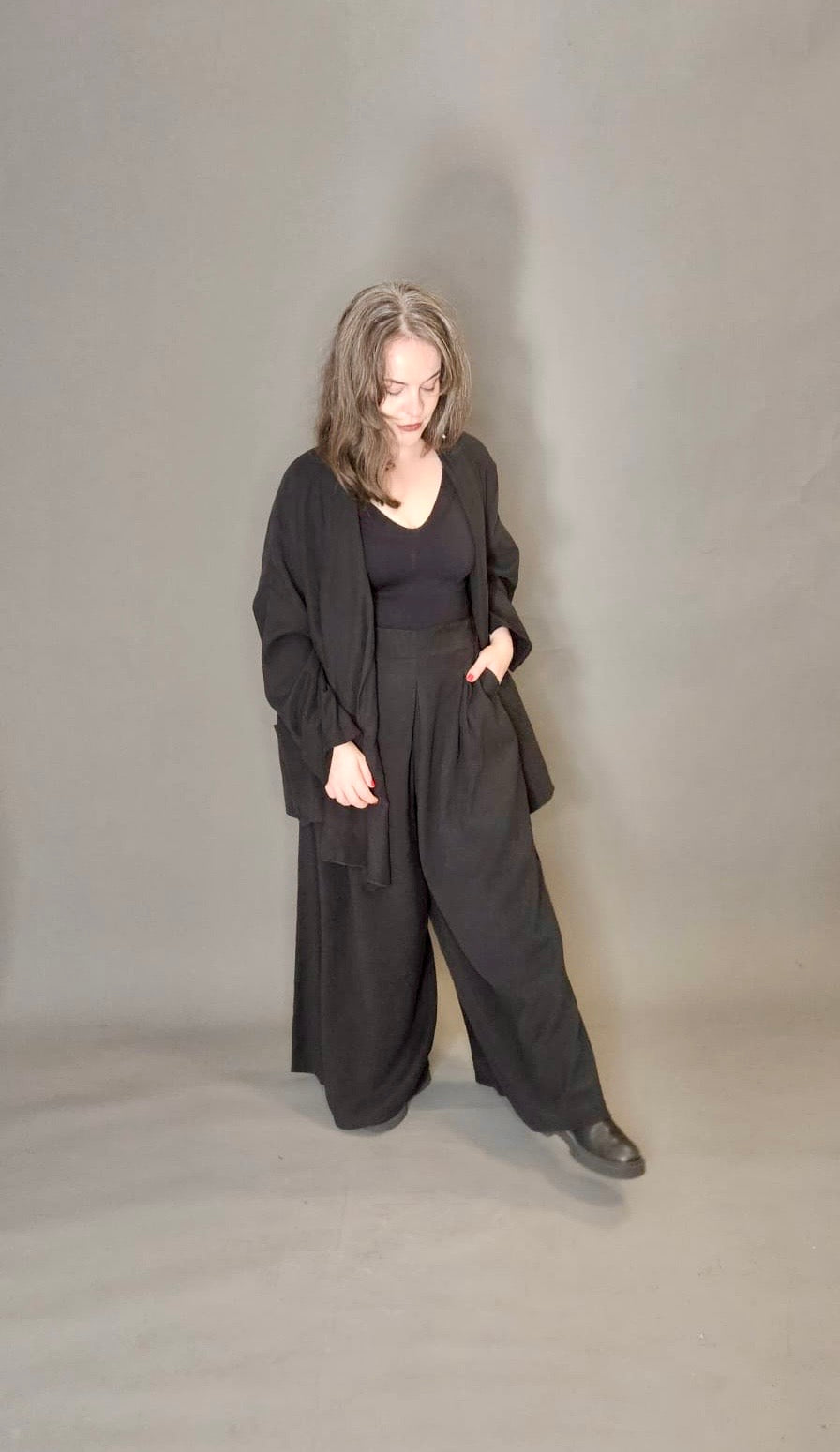 ID Clothing Wide Palazzo Trousers