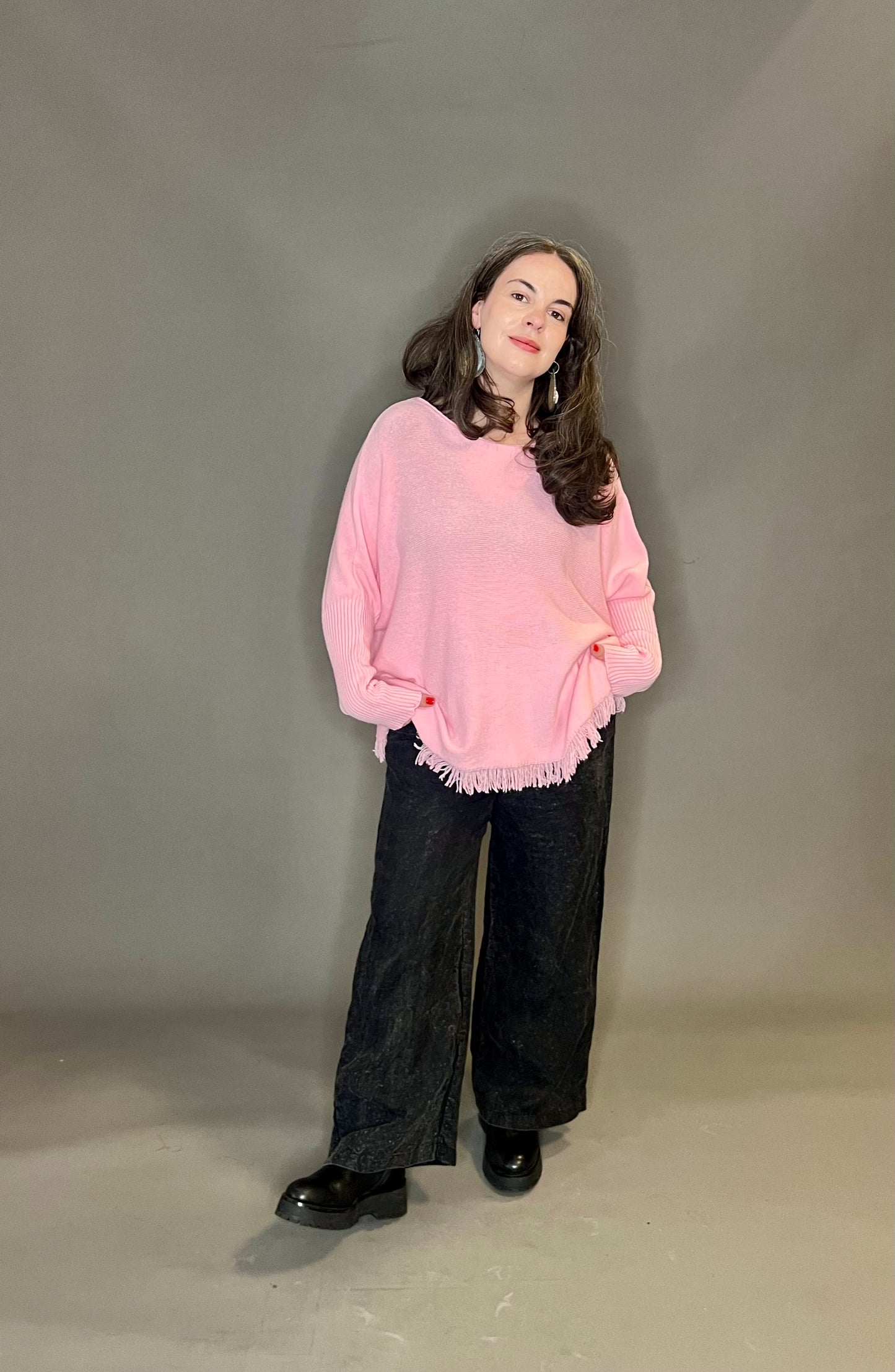 Made in Italy Fringes Knits (colour options available)