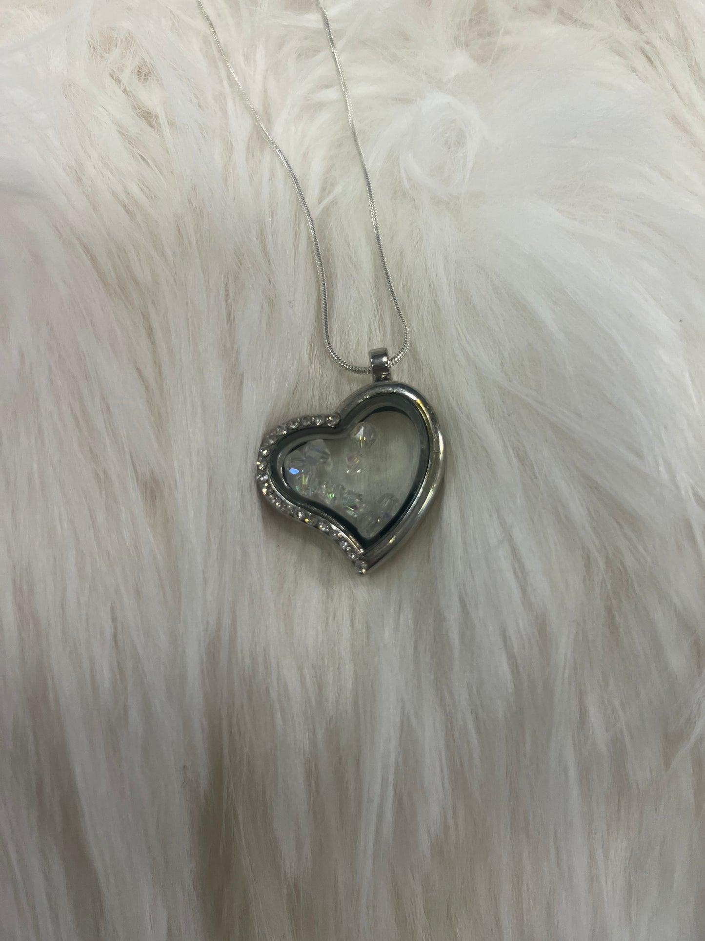 Swarovski Crystal Shaker Lockets by Gill M (different styles available)