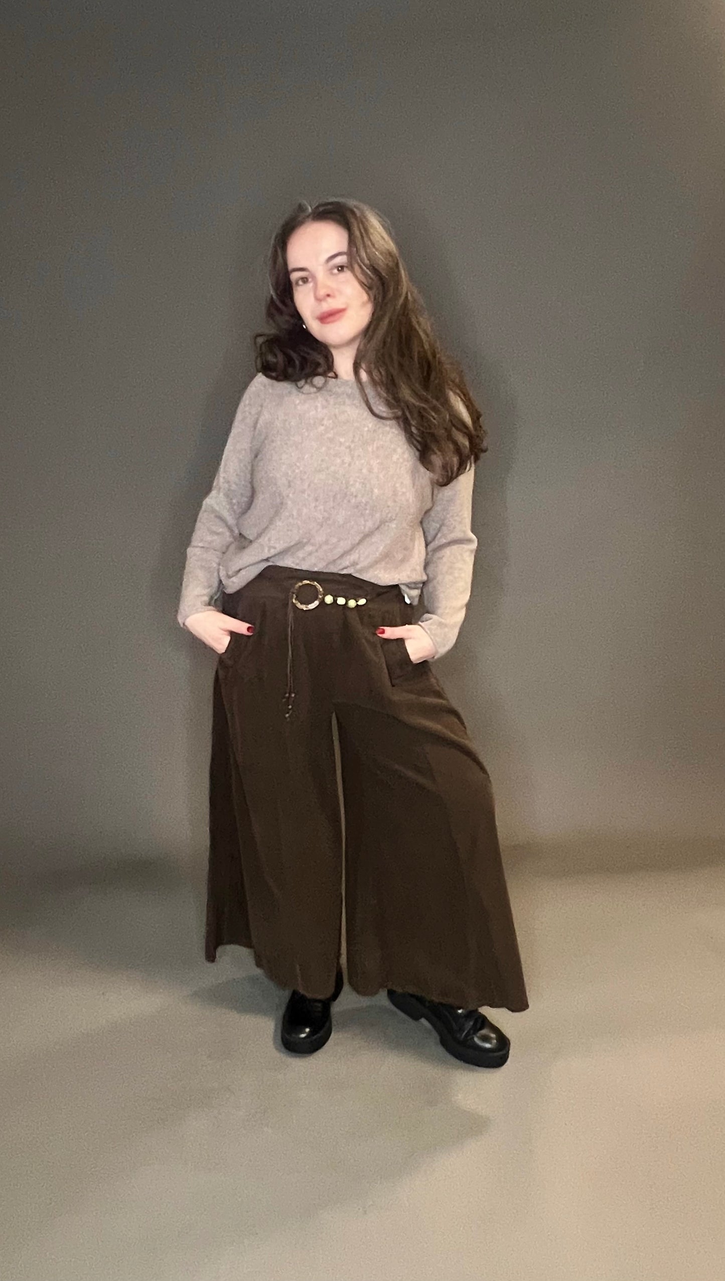 Made in Italy Needle Cord Cullottes (colour options available)