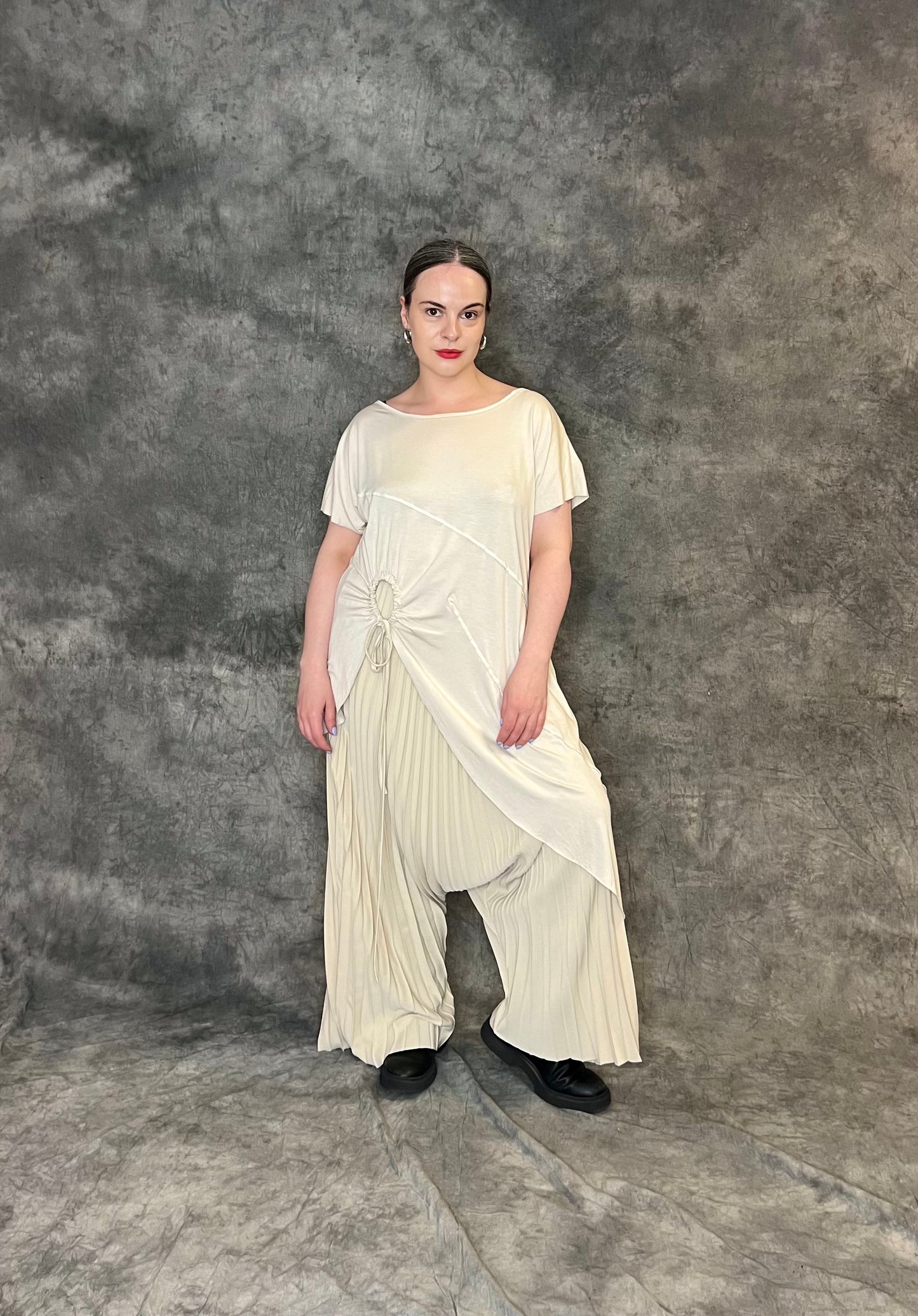 Provocation Pleated Harem Trousers (colour options available)