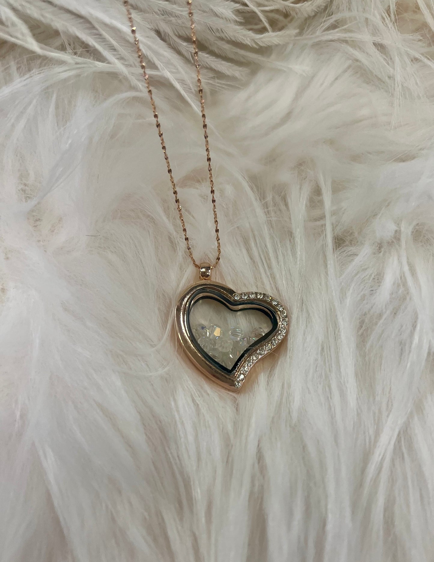 Swarovski Crystal Shaker Lockets by Gill M (different styles available)