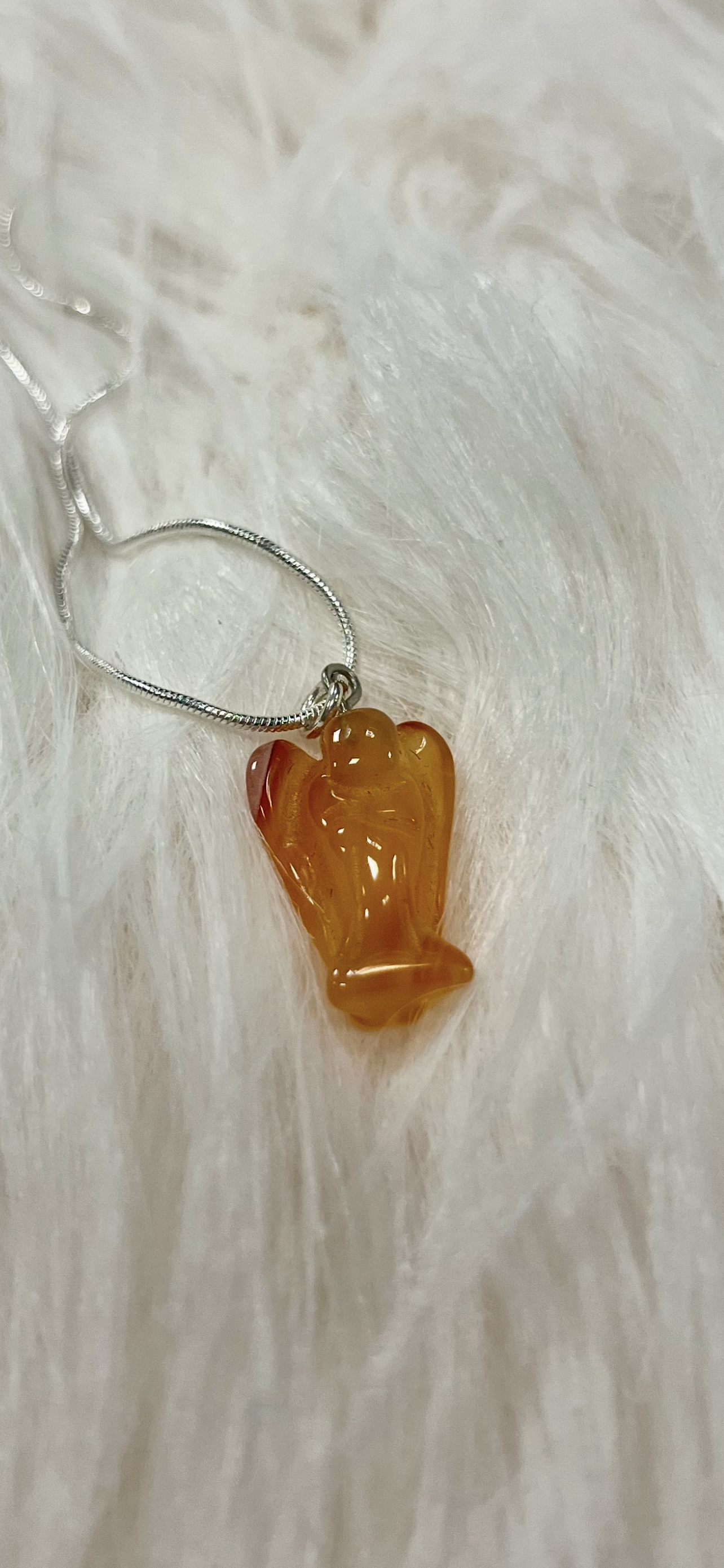 Crystal Angel Pendants by Gill M (colour options available)