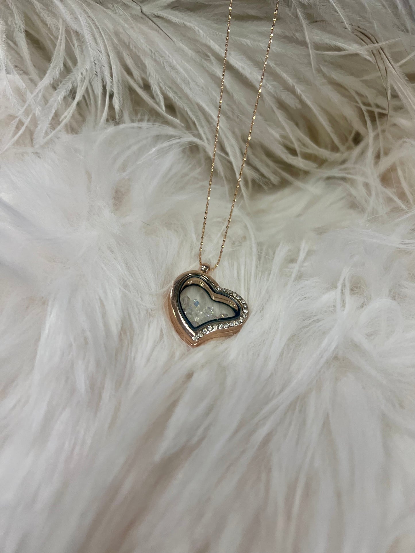 Swarovski Crystal Shaker Lockets by Gill M (different styles available)
