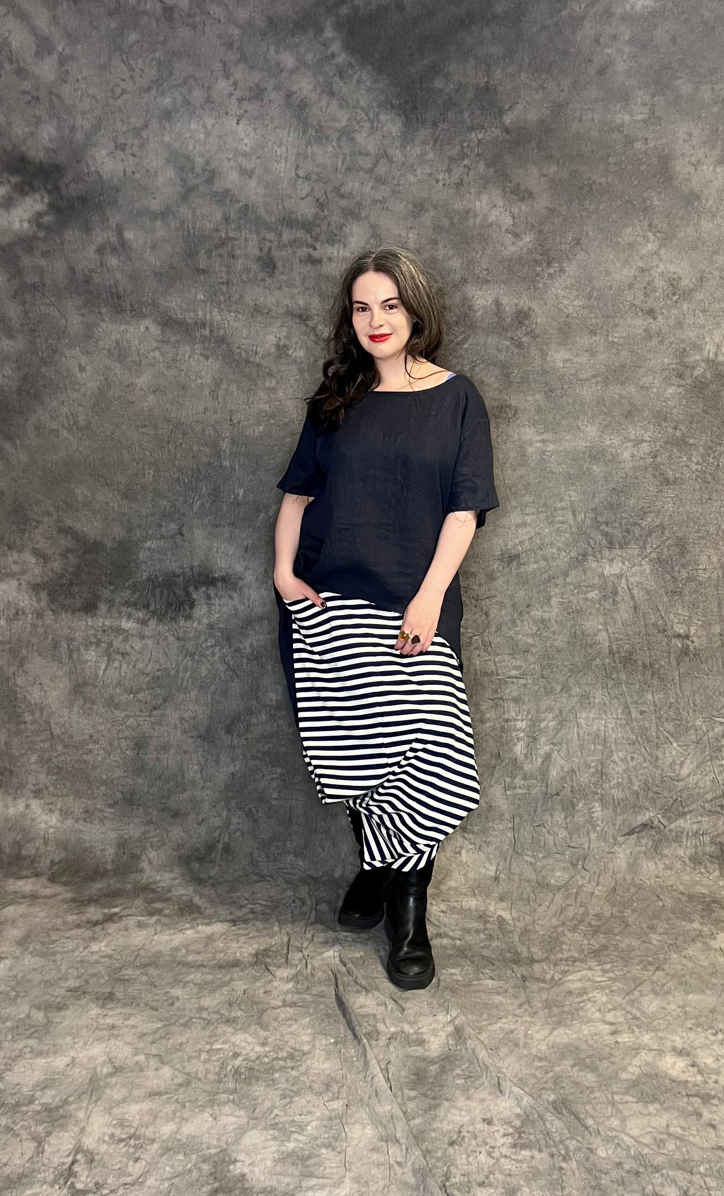 Provocation Striped Skirt (colour options available)