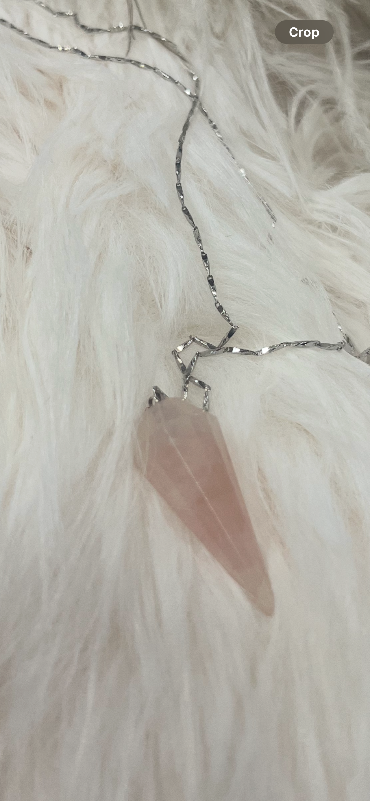 Rose Quartz Pendulum Pendants by Gill M (sizes available)