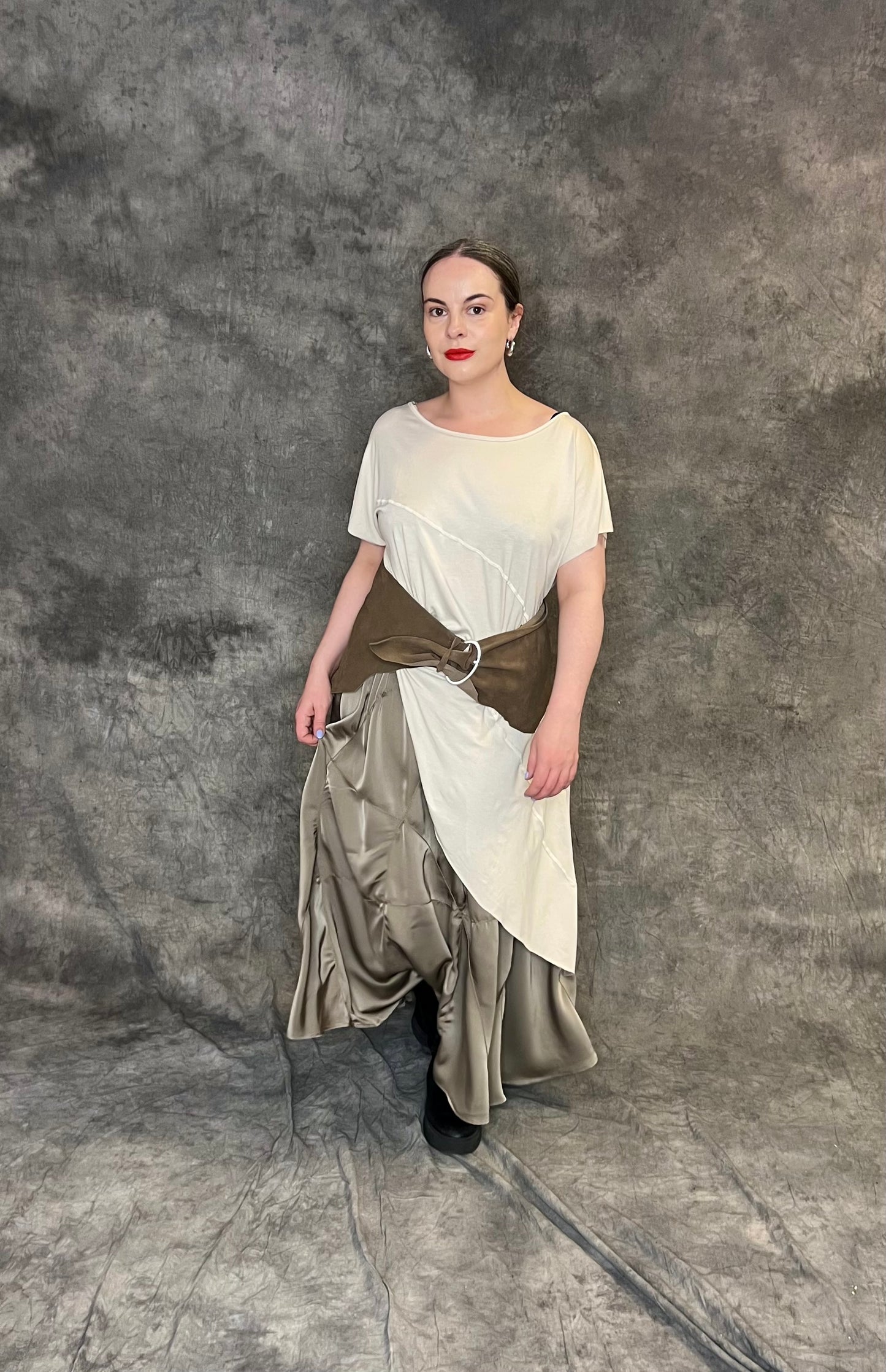 Provocation Satin Look Skirt