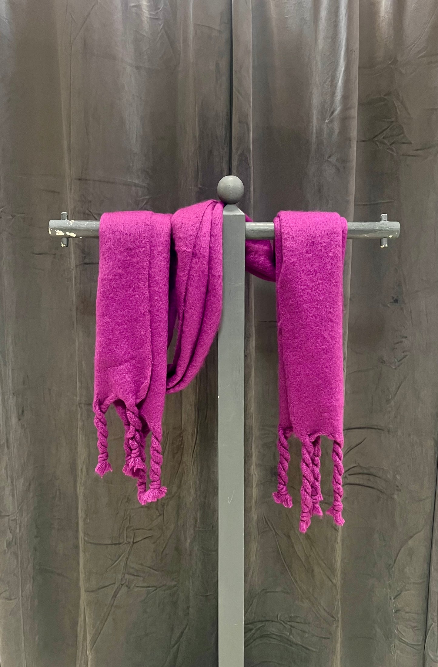 Crazy Girl Faux Mohair Scarves (colour options available)