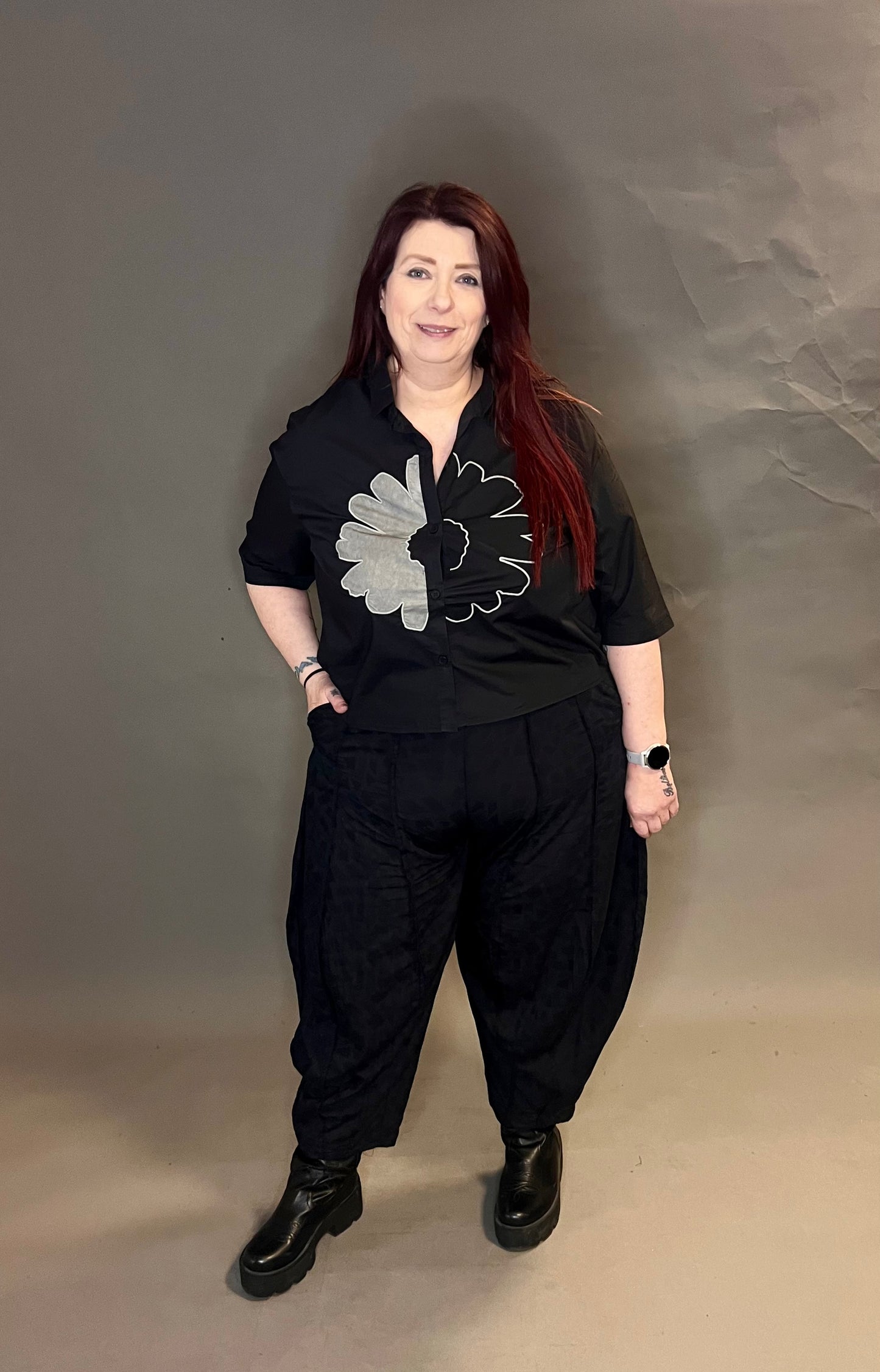 Bella Blue Flower Shirt