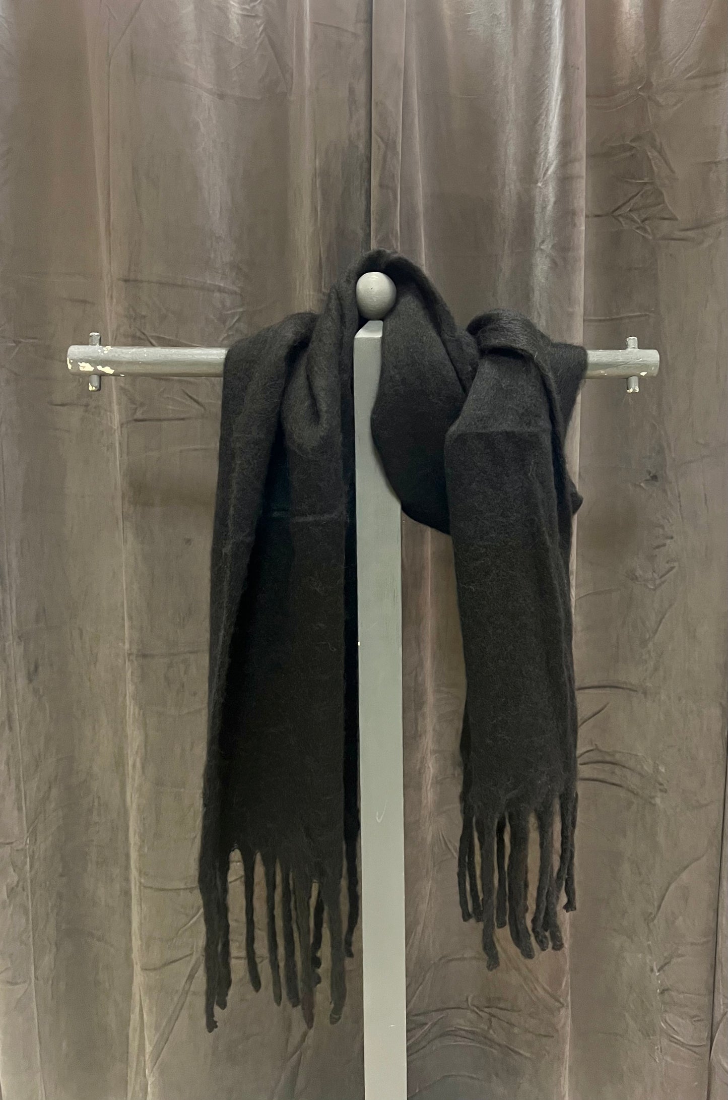 Crazy Girl Faux Mohair Scarves (colour options available)