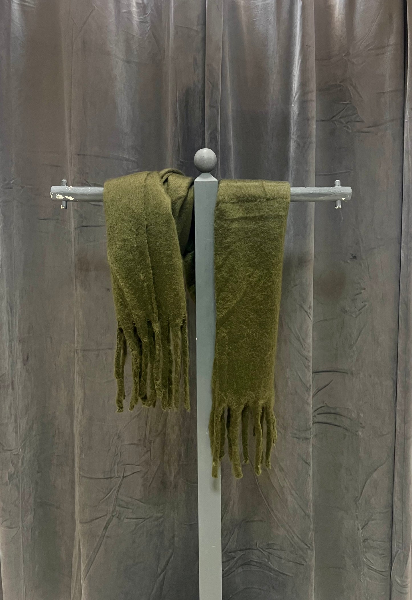Crazy Girl Faux Mohair Scarves (colour options available)