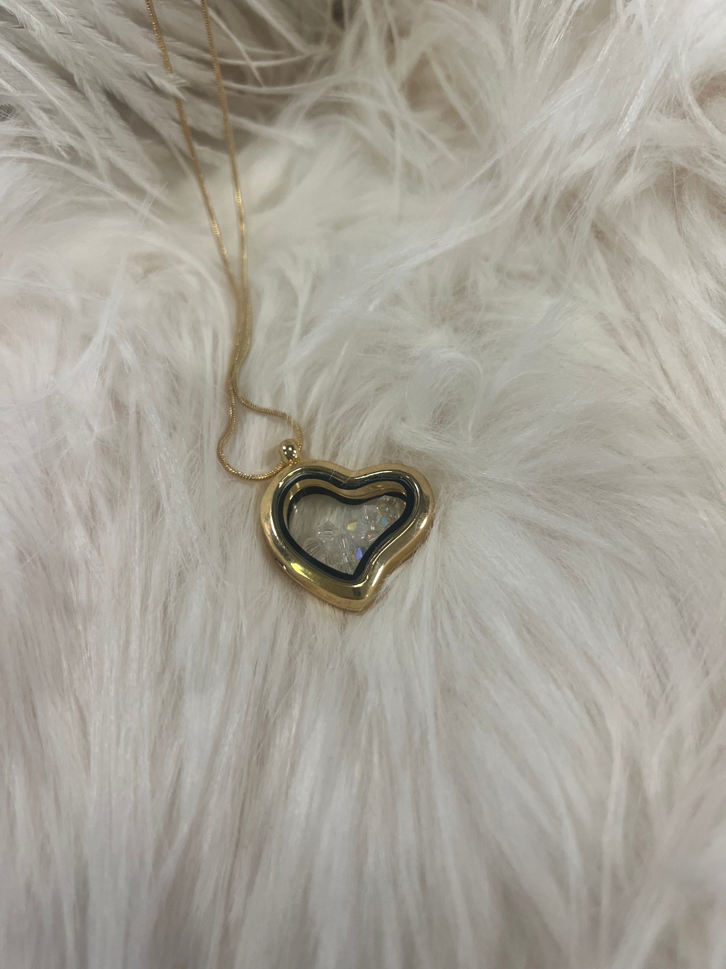 Swarovski Crystal Shaker Lockets by Gill M (different styles available)