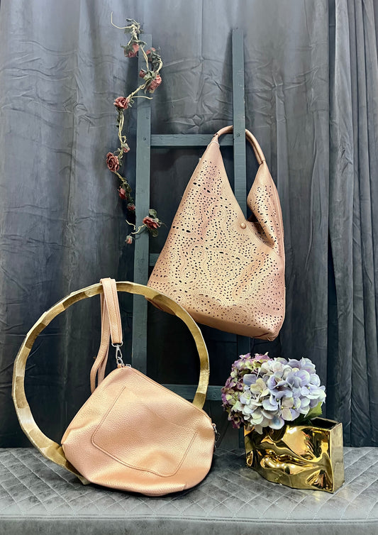 Crazy Girl Slouch Handbag with Matching Messenger Bag