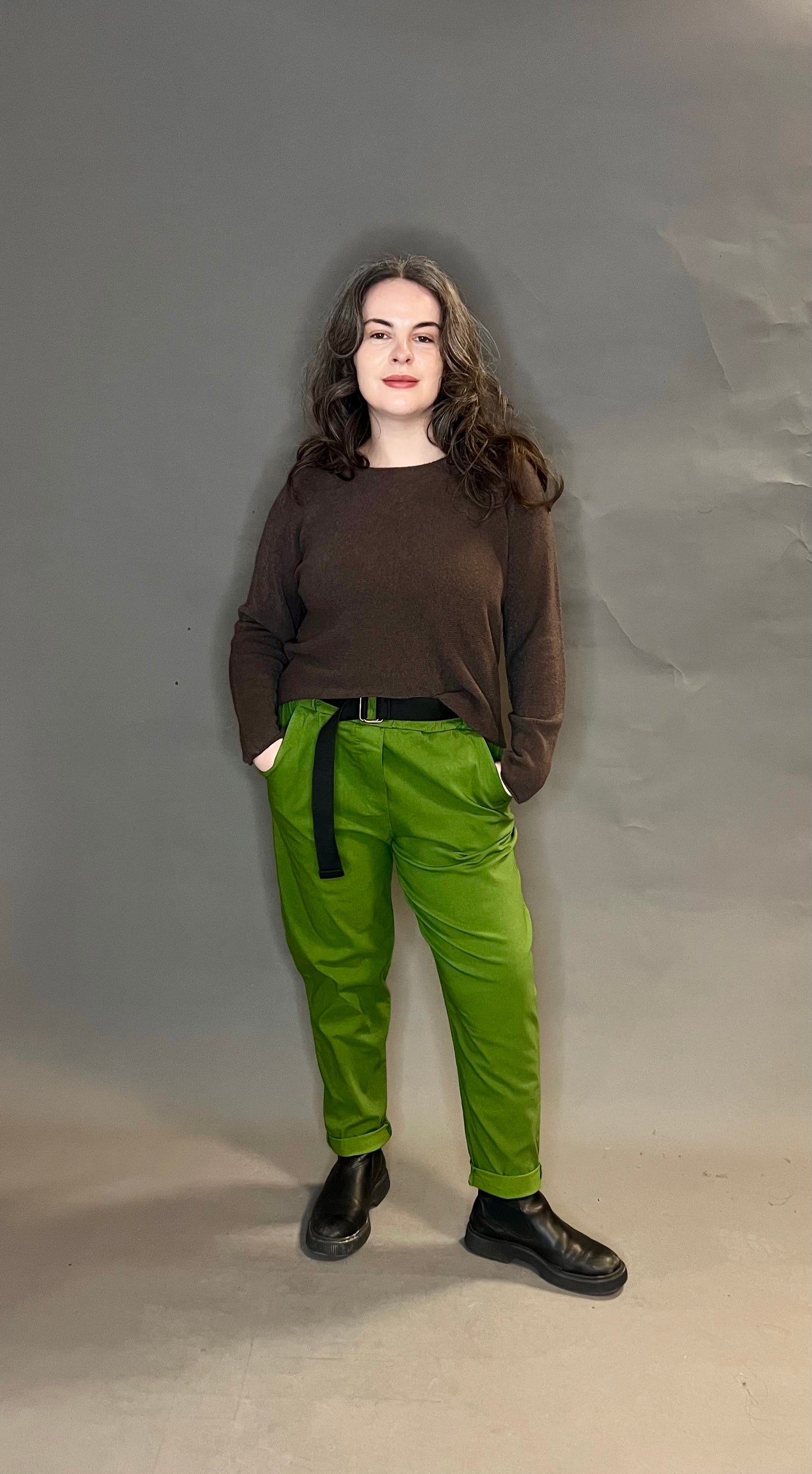 Made In Italy Basic Round Neck Knits (colour options available)