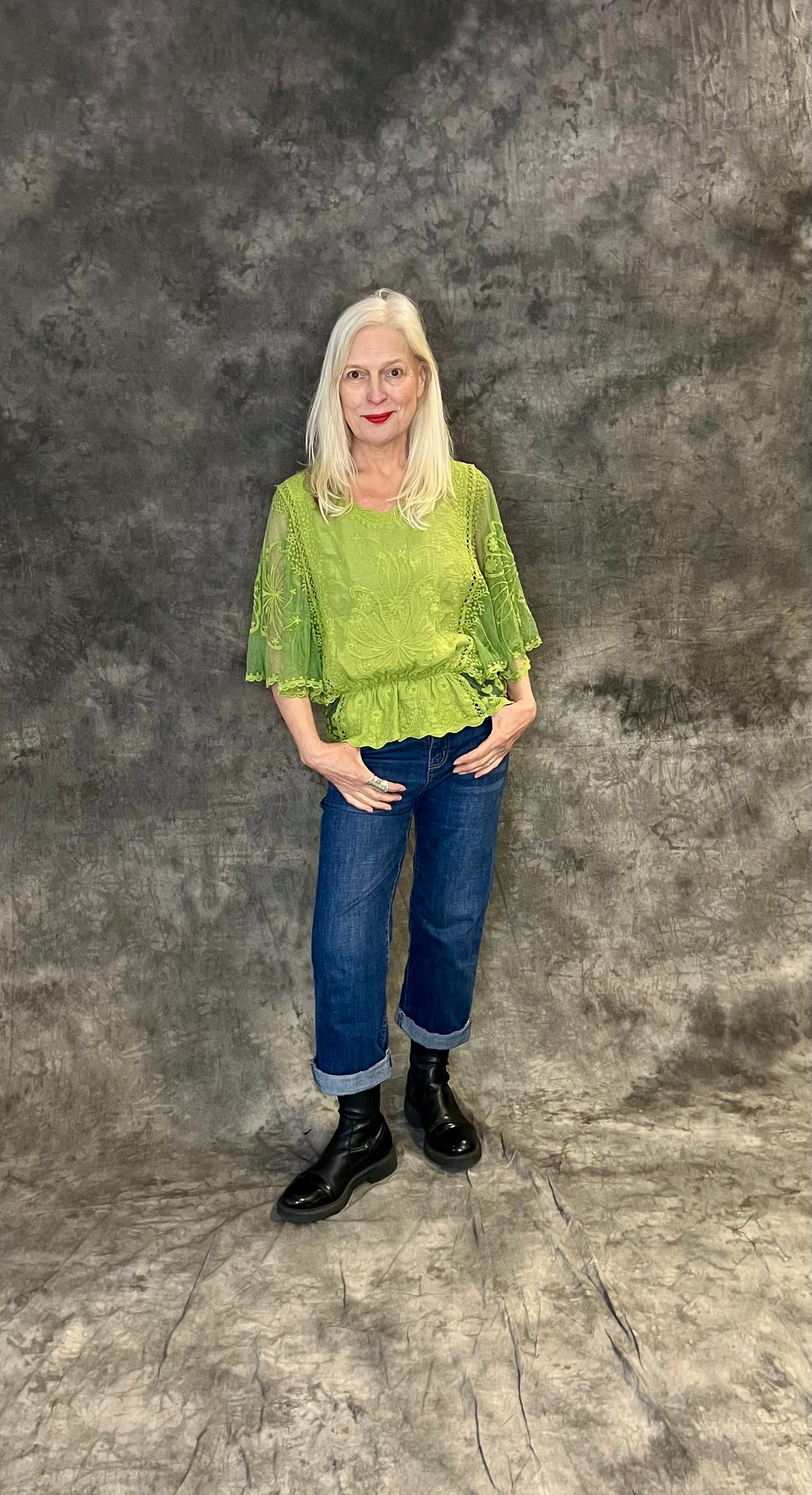 New Collection Embroidered Tops (colour options available)