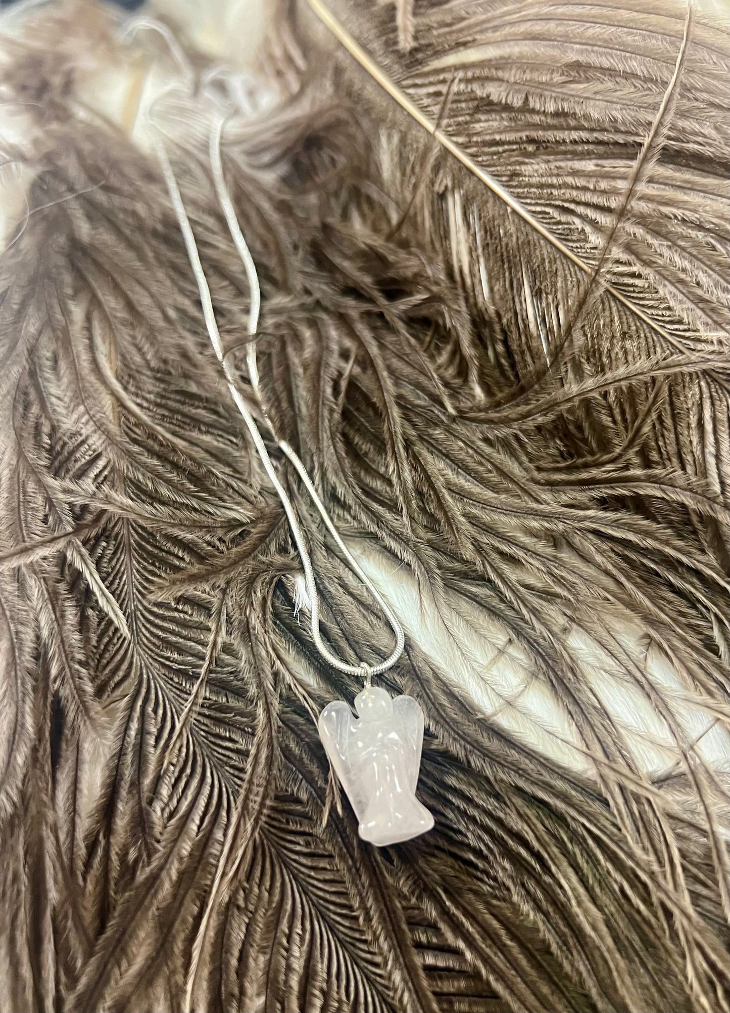 Crystal Angel Pendants by Gill M (colour options available)