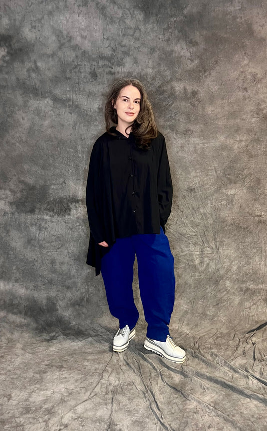 Terry Macey “B2” Trouser in Electric Blue