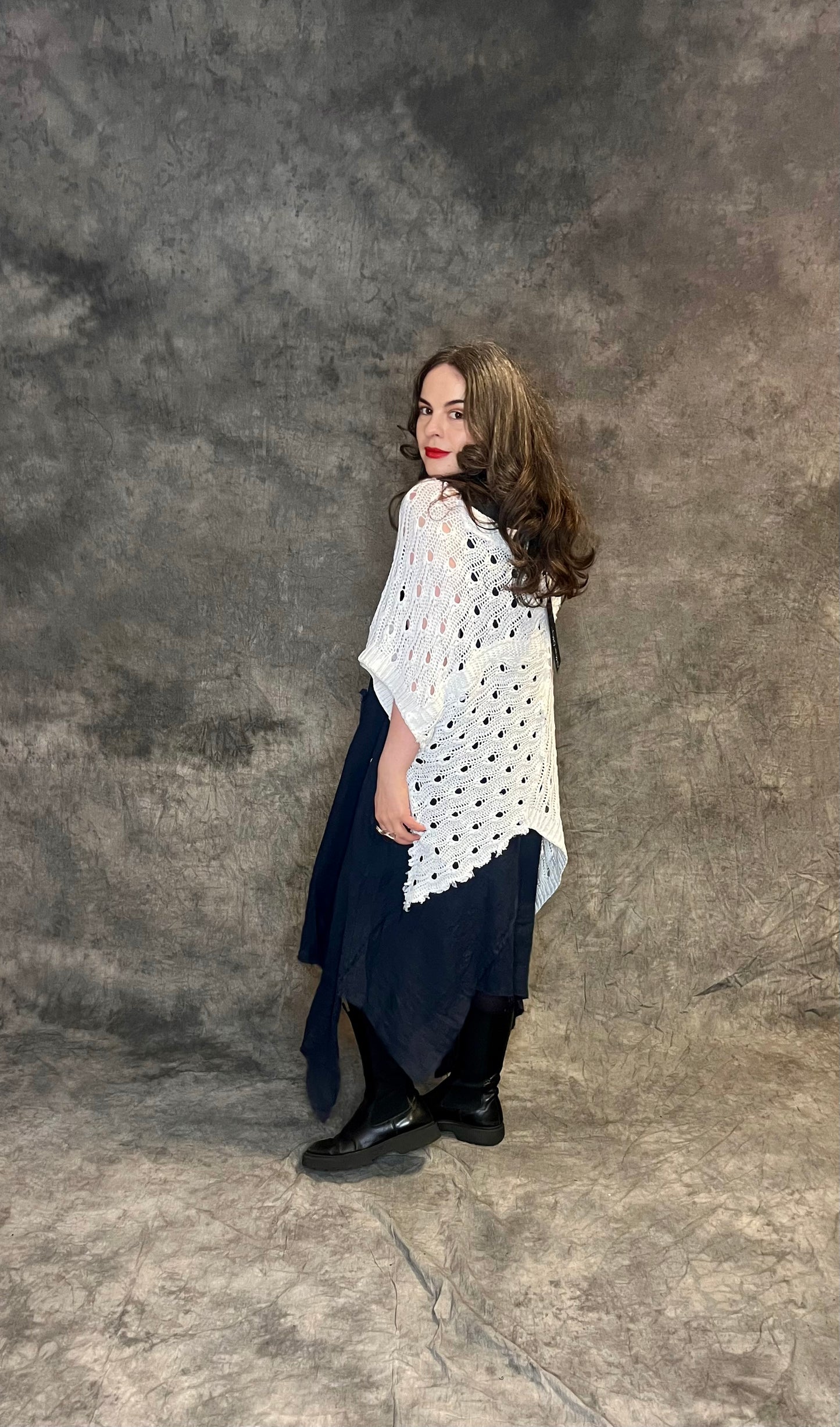 Provocation Ragged Poncho (colour options available)