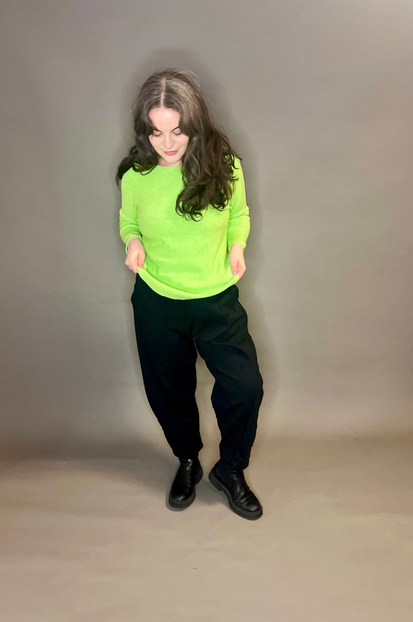 Made In Italy Round Neck Knit