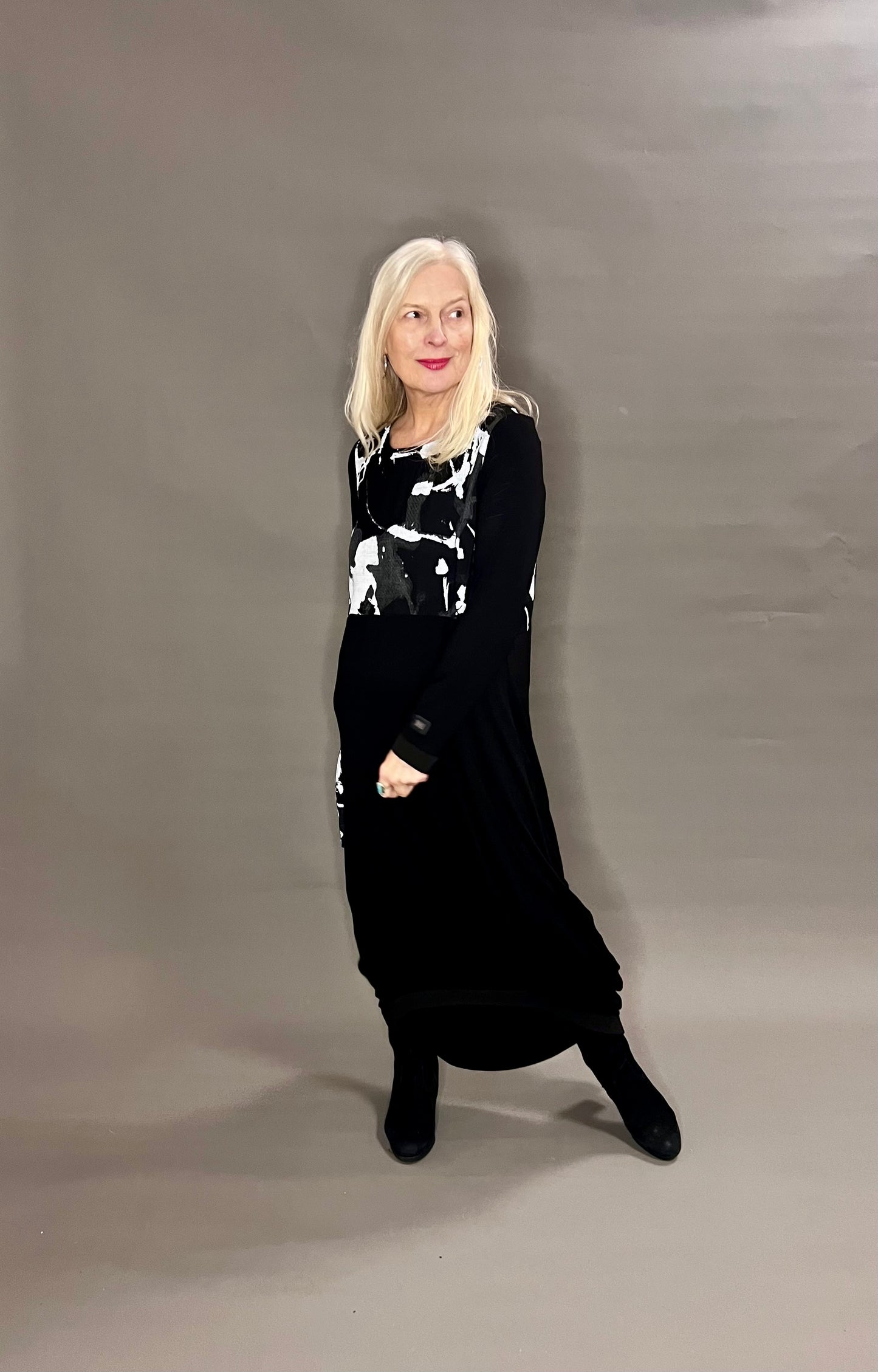 Naya Patterned Pocket Dress