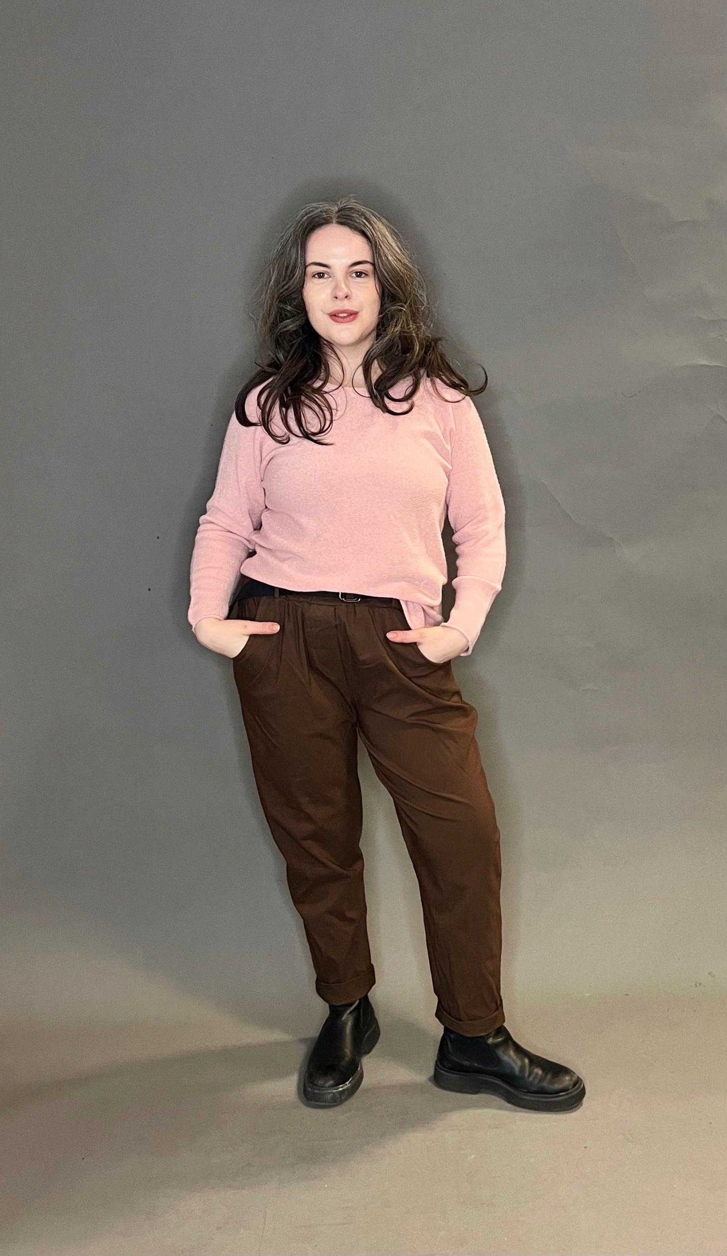 Made In Italy Basic Round Neck Knits (colour options available)