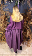 Load image into Gallery viewer, Belle + Bracken Plum Hitch Skirt