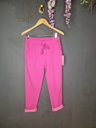 New Collection Magic pants, in Fuchsia Pink