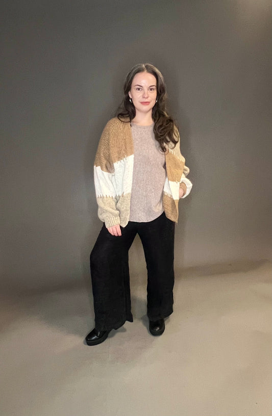 New Collection Patchwork Cardigan (colour options available)