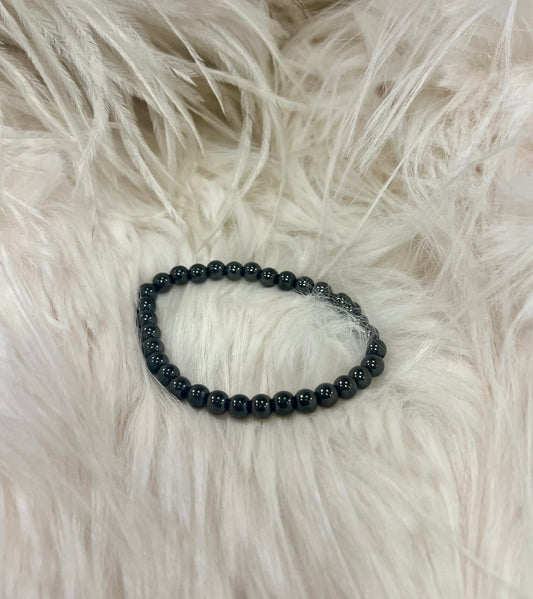 Stackable Hematite Bracelets by Gill M