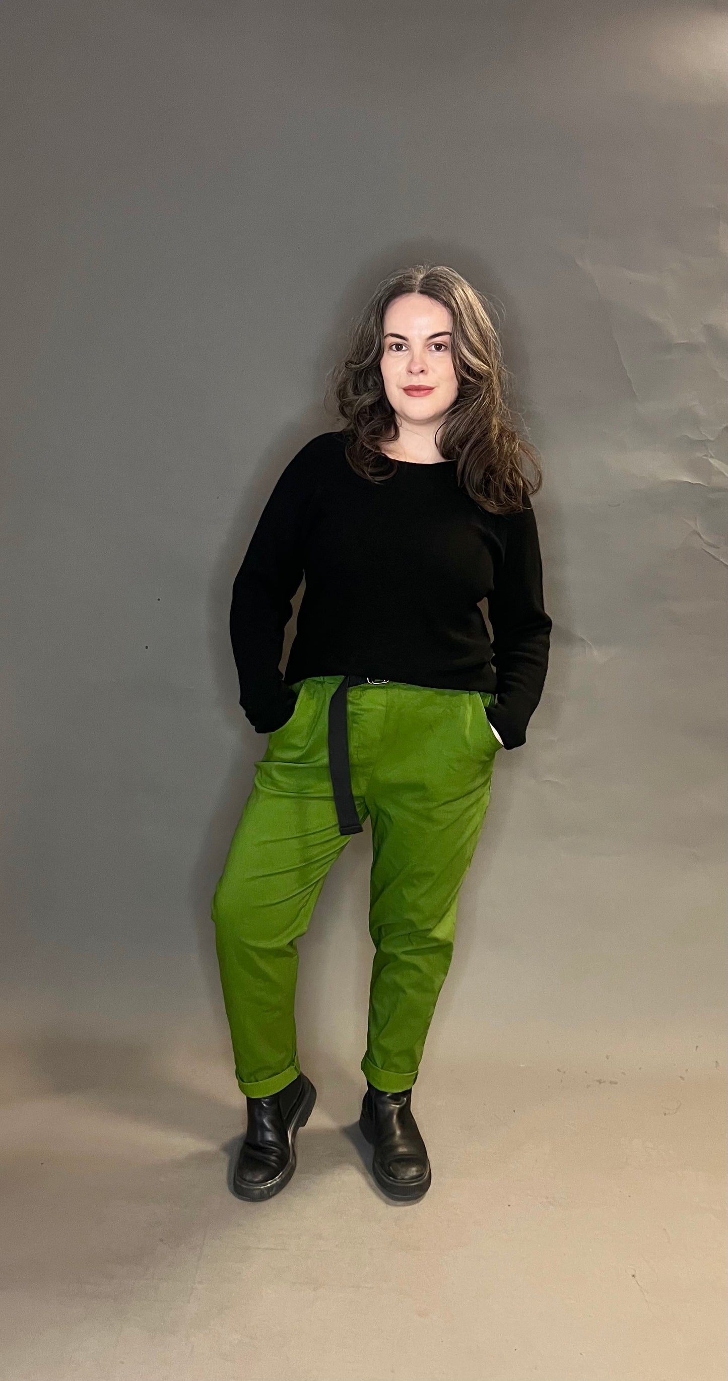 Made In Italy Basic Round Neck Knits (colour options available)