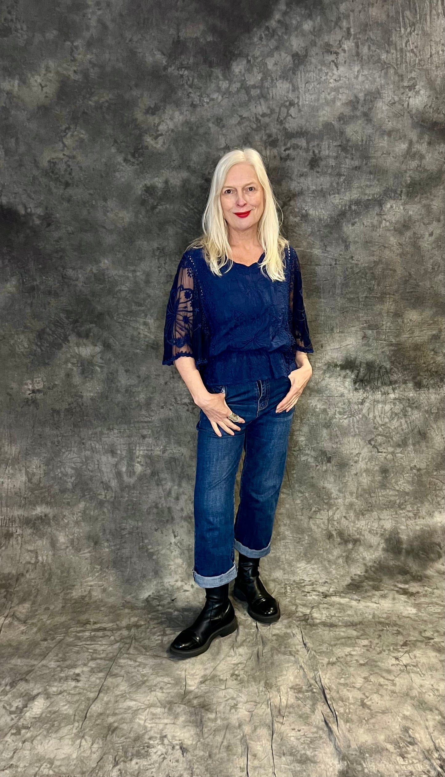 New Collection Embroidered Tops (colour options available)