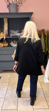 Load image into Gallery viewer, ID Black Asymmetrical Tunic Top