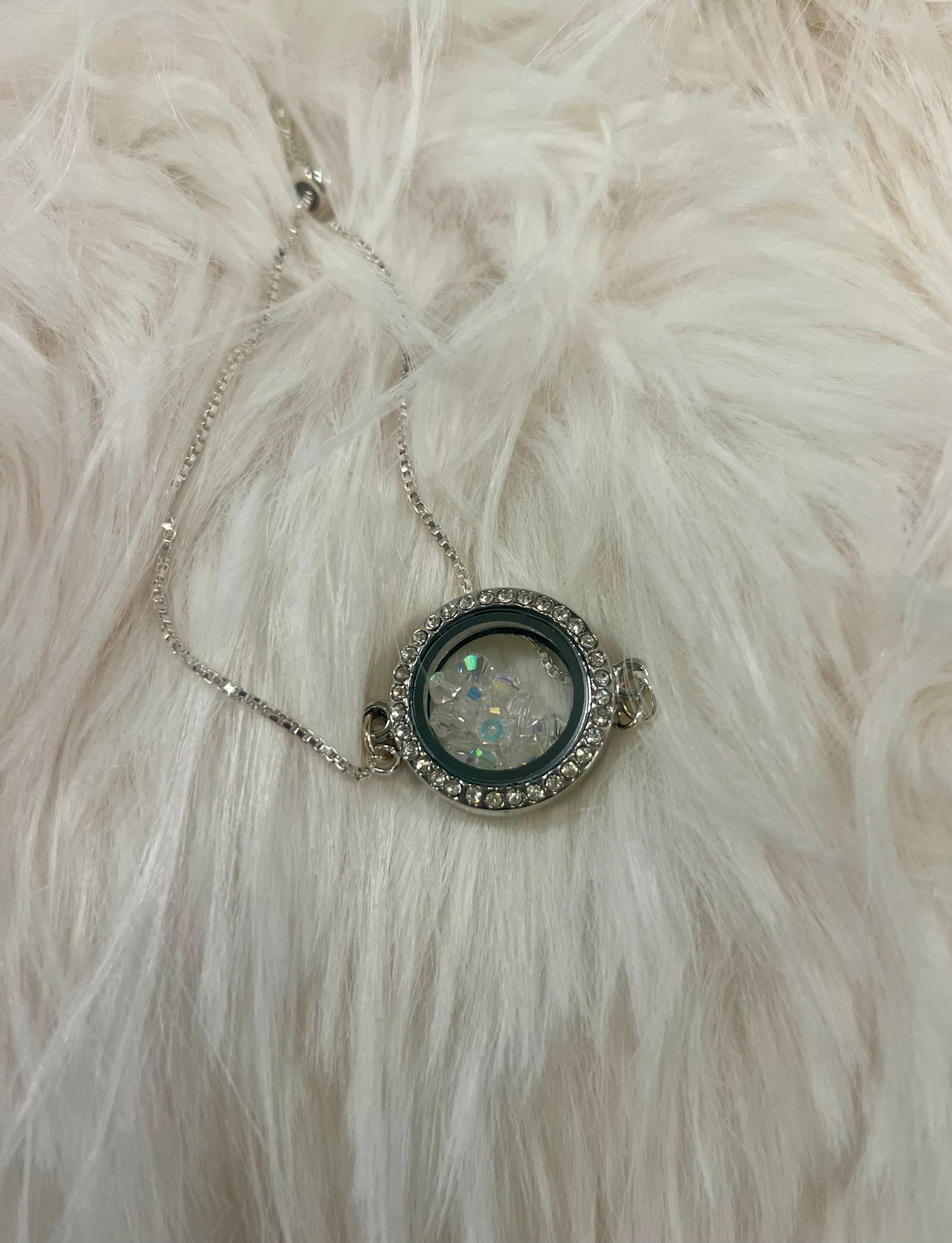Swarovski Crystal Shaker Lockets by Gill M (different styles available)