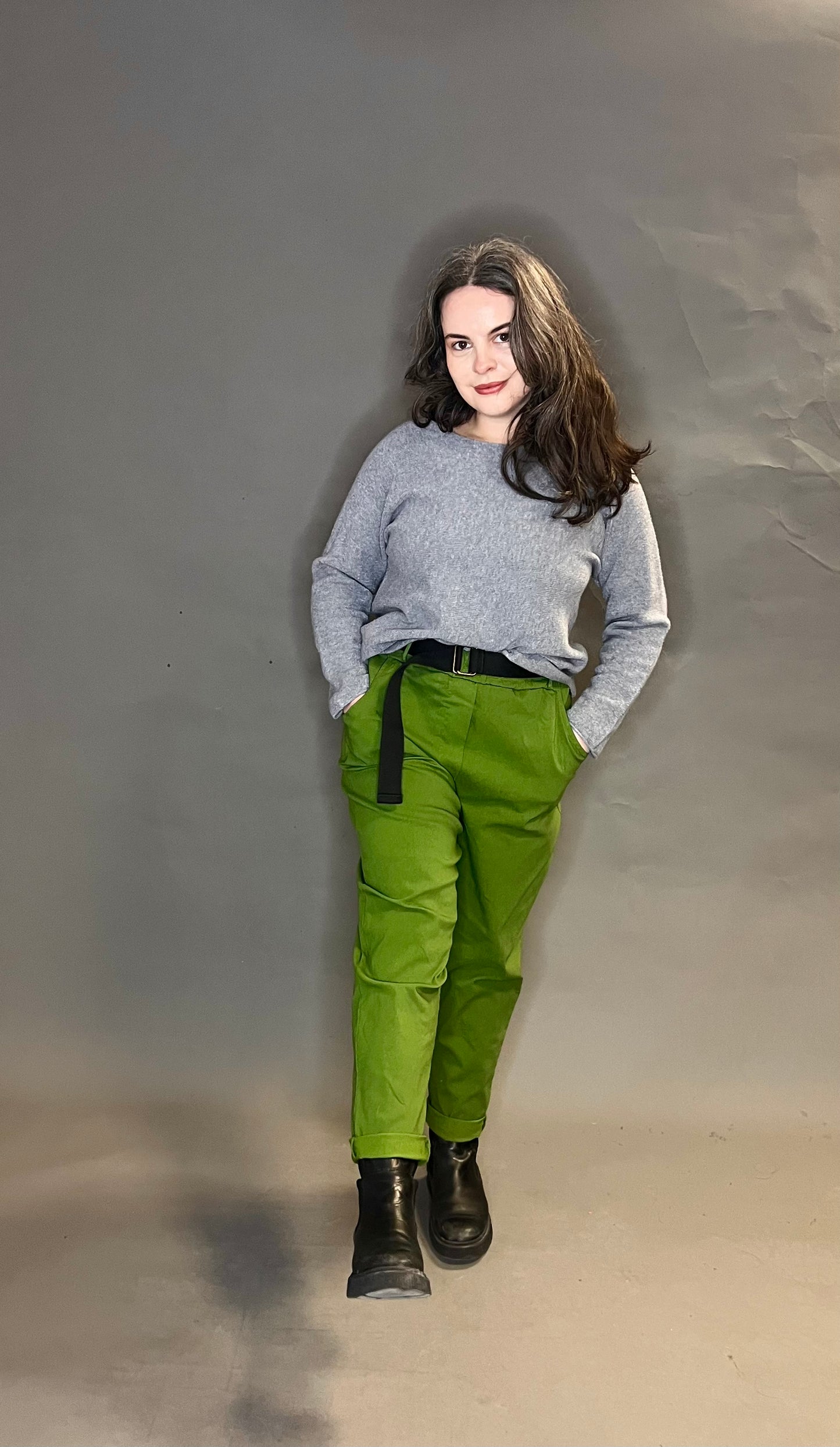 Made In Italy Basic Round Neck Knits (colour options available)