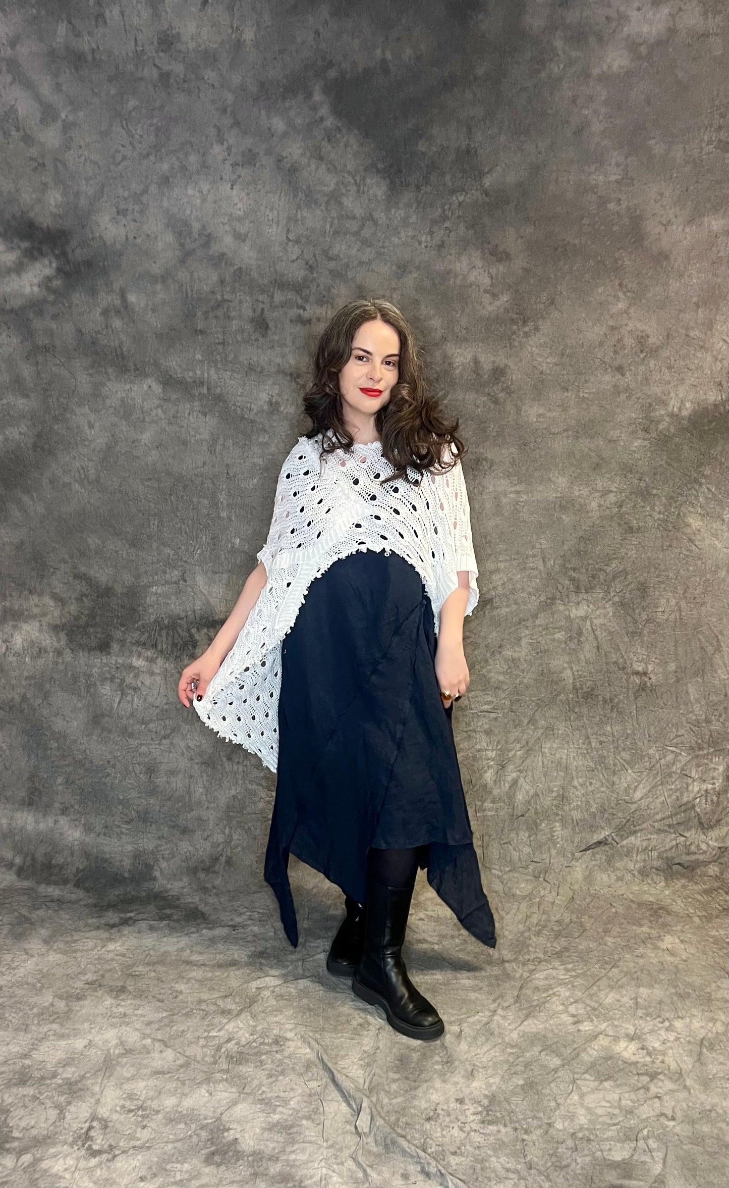 Provocation Ragged Poncho (colour options available)