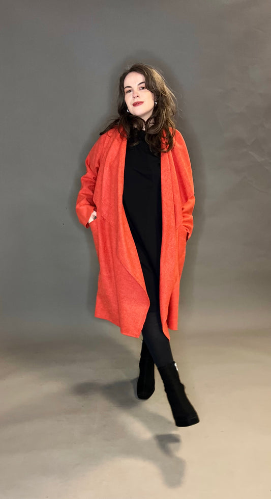 Terry Macey Edy in Coral Wool