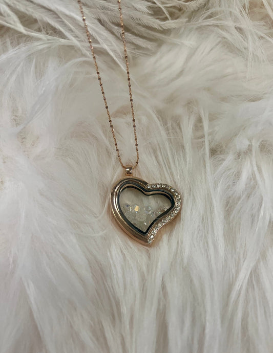 Swarovski Crystal Shaker Lockets by Gill M (different styles available)