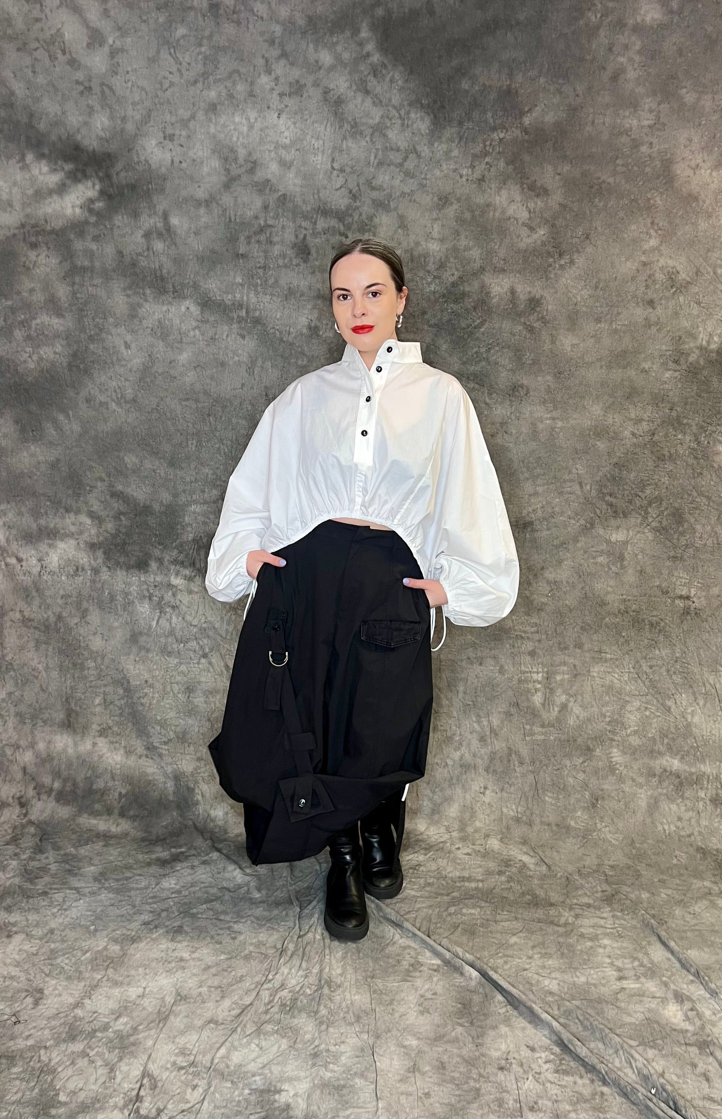 Provocation Skirt with Strap Details (colour options available)
