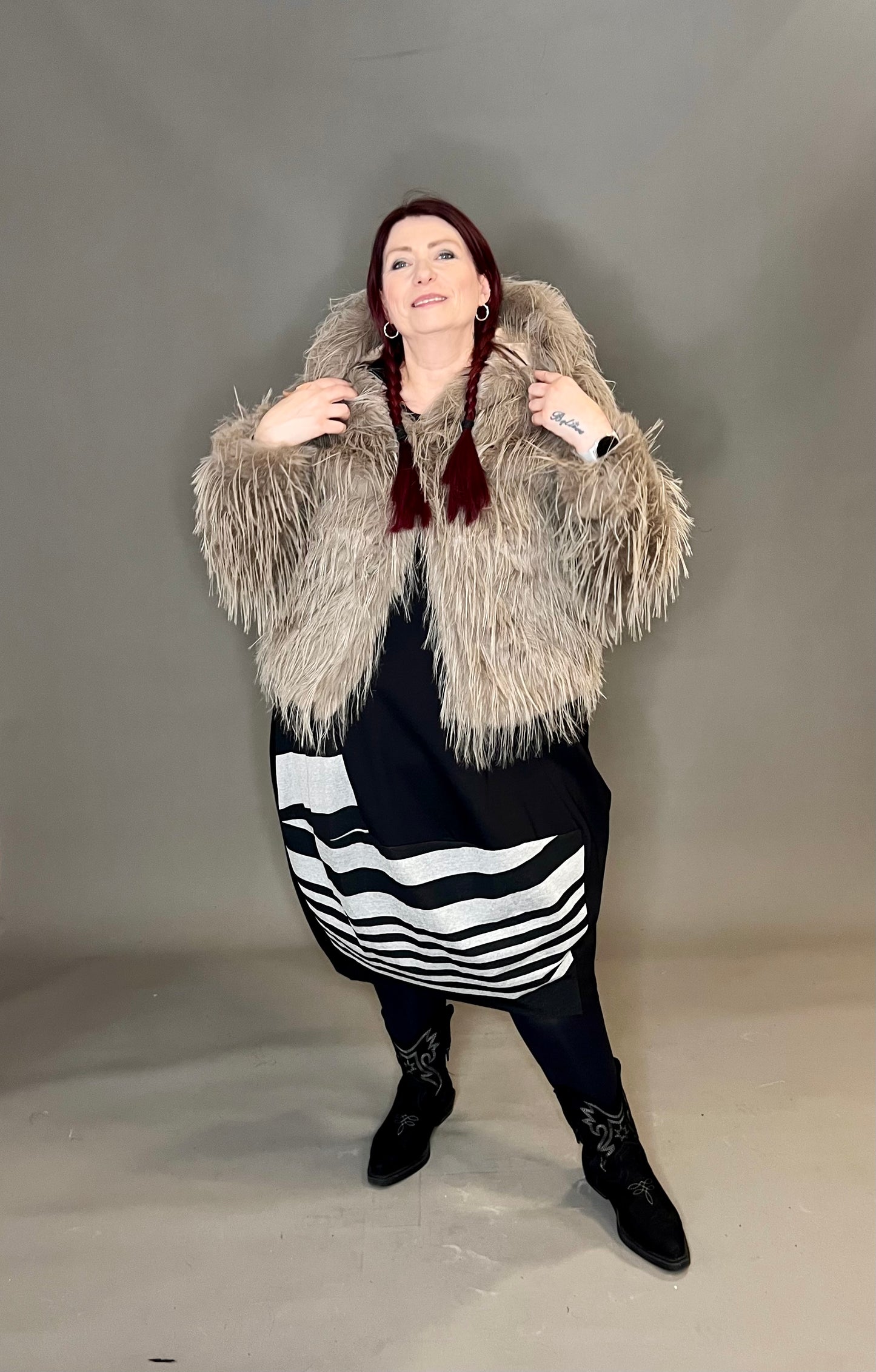 Love My Fashions Faux Fur Jacket (colour options available)