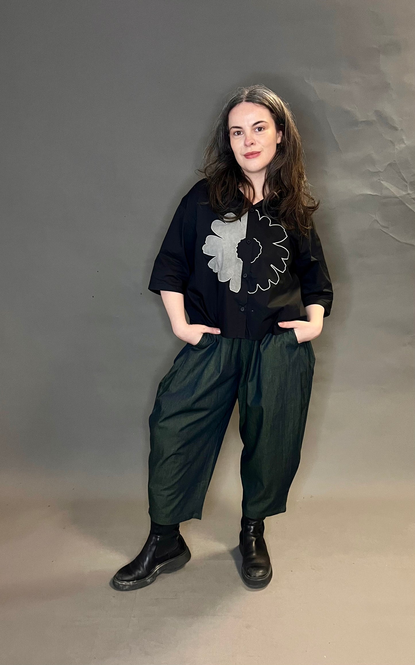 Bella Blue Flower Shirt