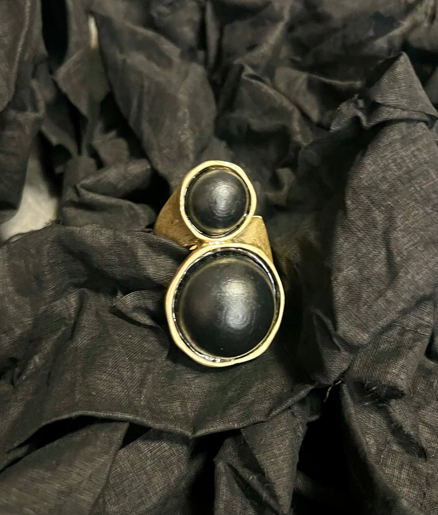 Provocation Large Double Circle Ring