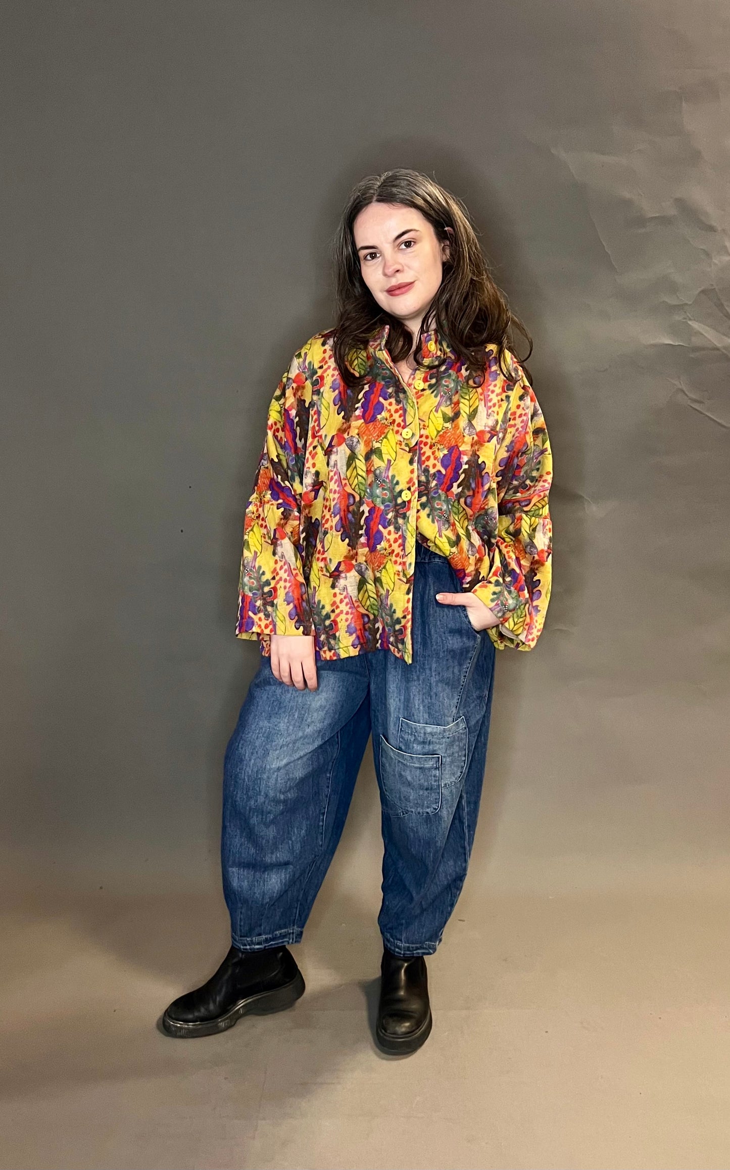 Bella Blue Double Pocket Denims