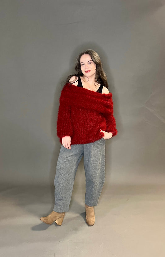 ID Clothing Faux Mo-Hair Jumper