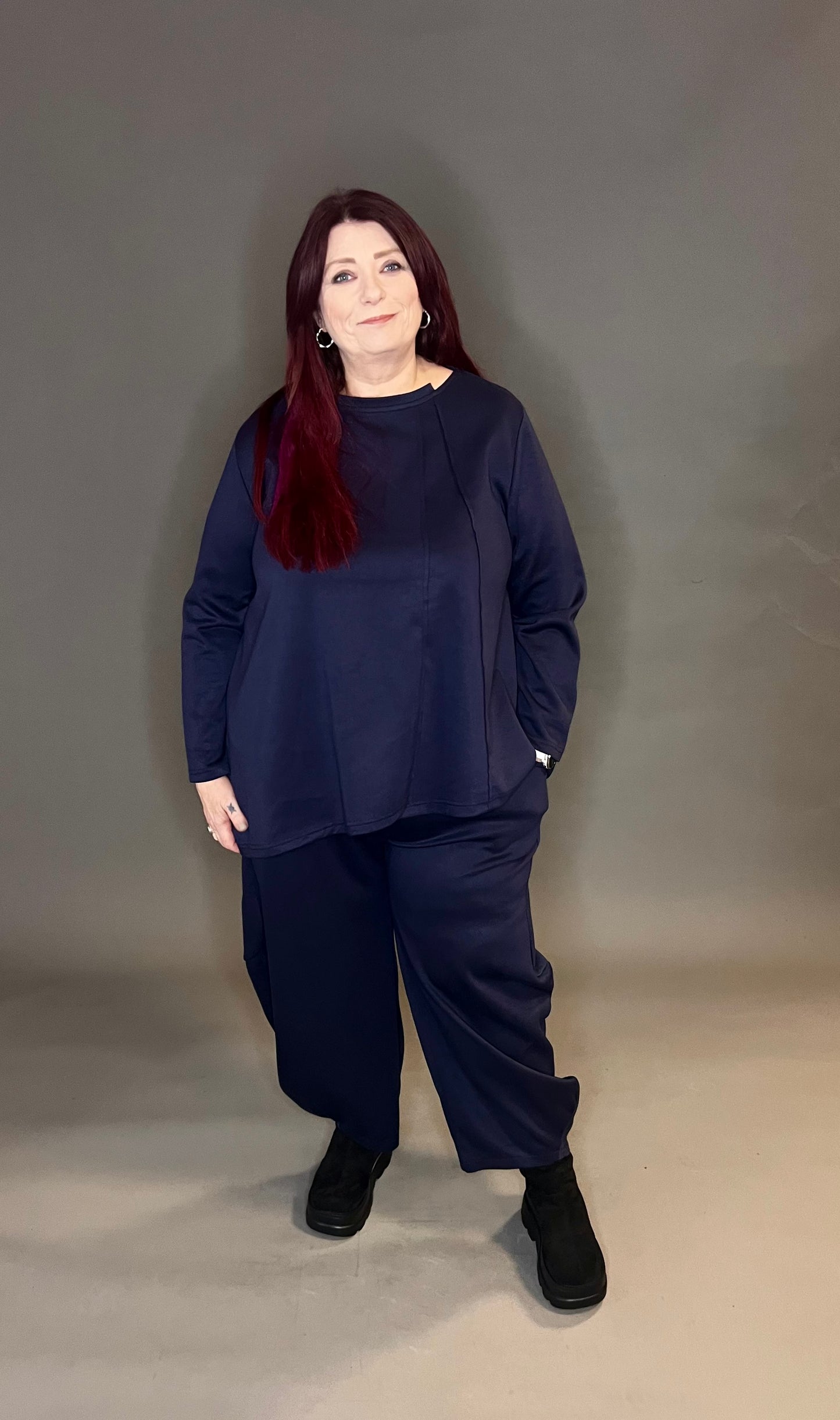 ID Clothing Super Soft A-Symmetric Top (colour options available)