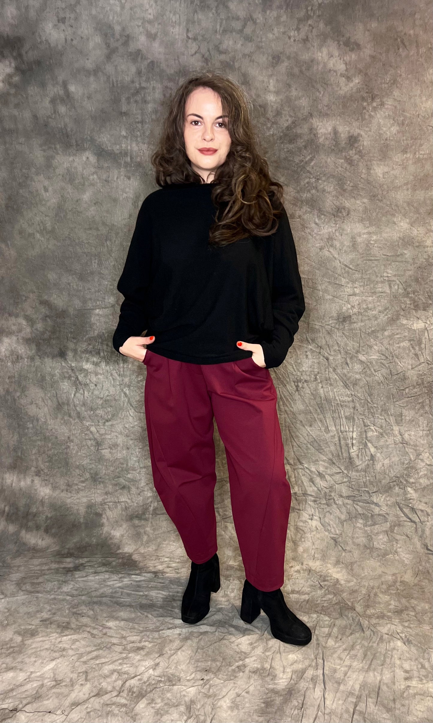 Made In Italy Batwing Fine Knit (colour options available)