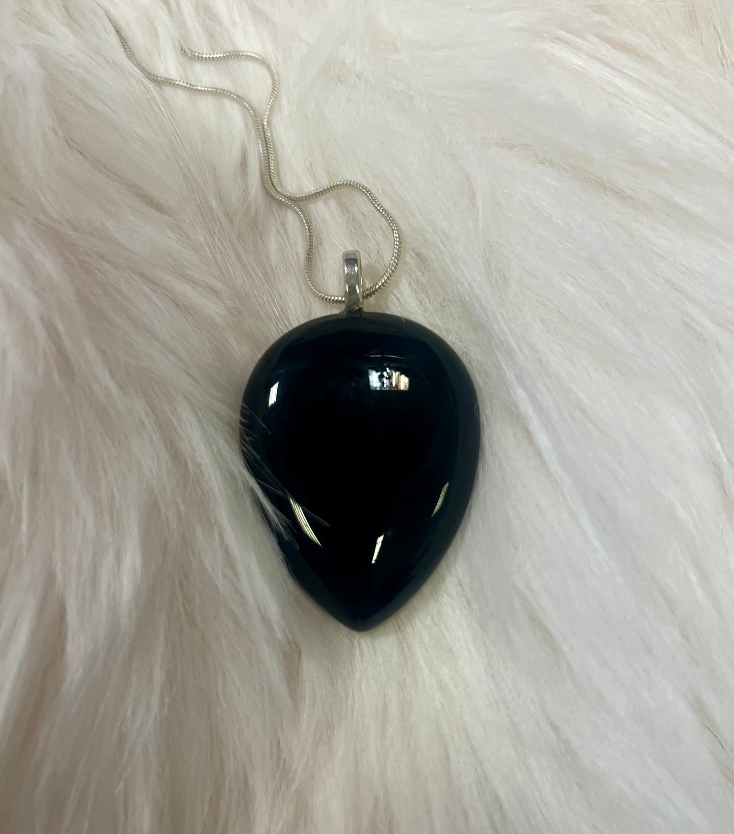 Medium Crystal Pendant Necklaces by Gill M (different options available)