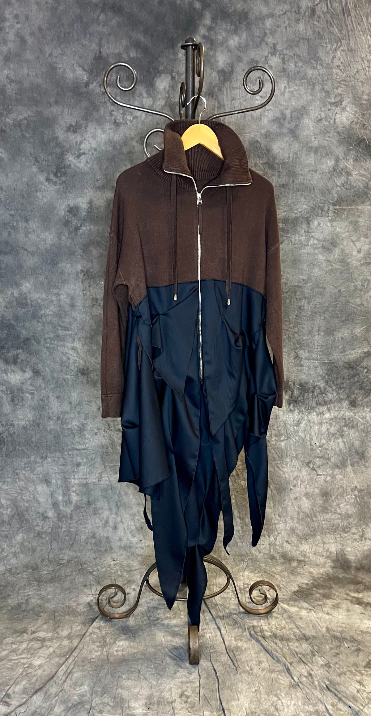 Provocation Hooded Jacket with Taffeta Bottom (colour options available)
