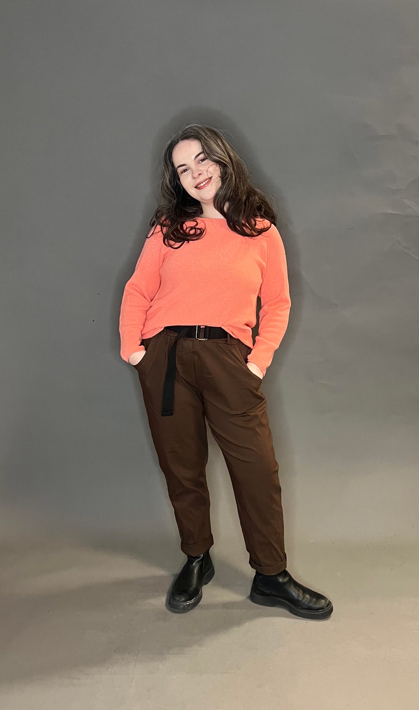 Made In Italy Basic Round Neck Knits (colour options available)