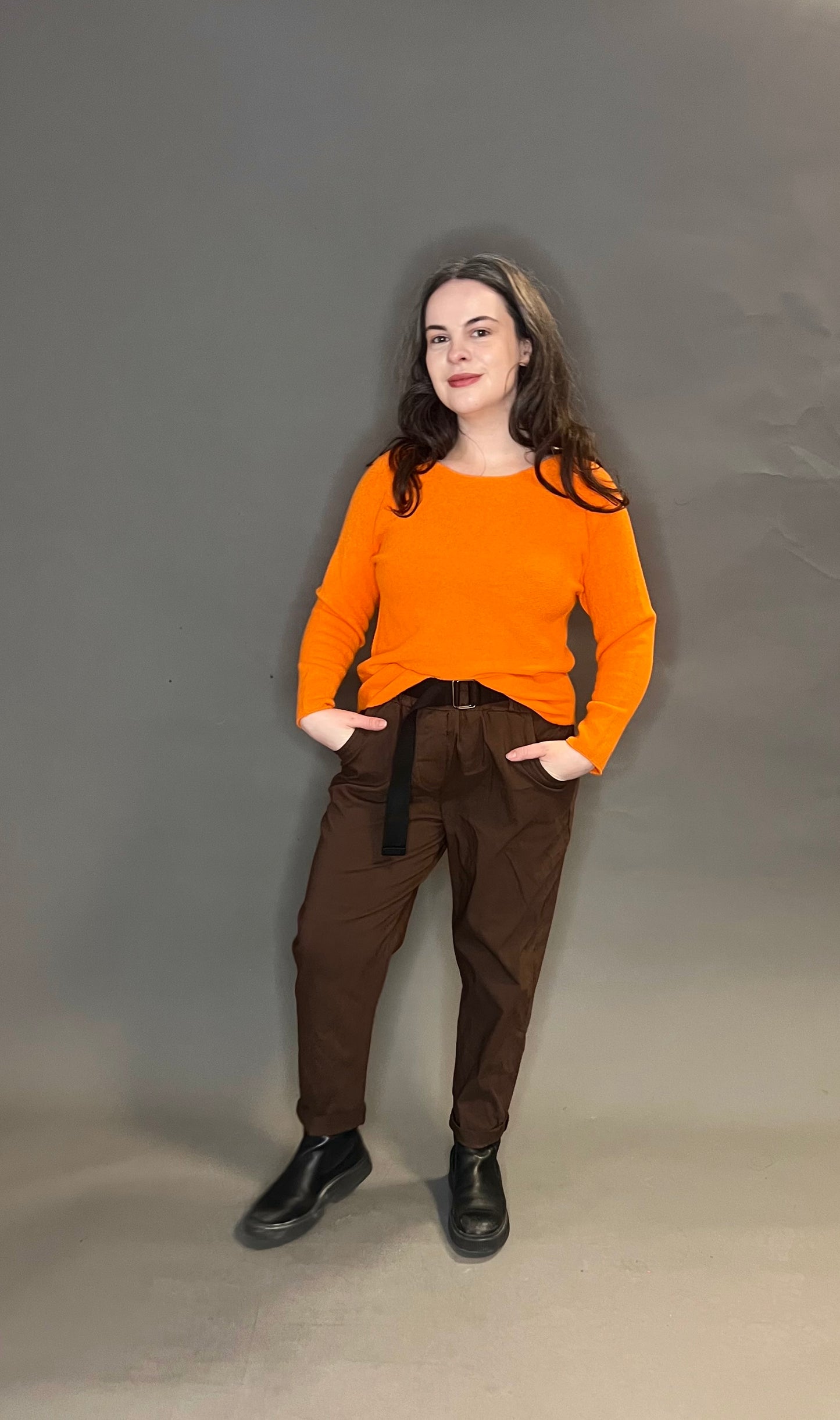 Made In Italy Basic Round Neck Knits (colour options available)